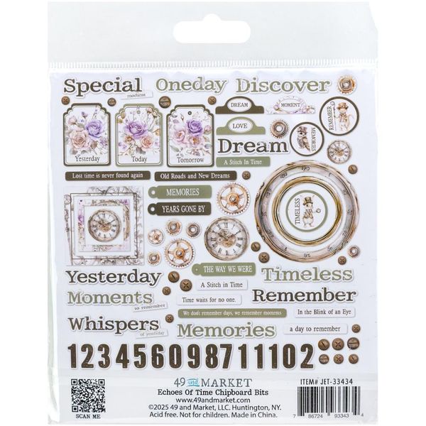 Echoes Of Time - Chipboard Set Bits