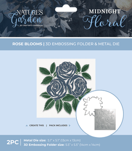 Hovedbilde Midnight Floral 3D Embossing ...