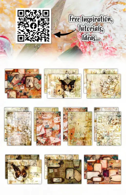 #12 - A5 DESIGN PAPER - WANDERLUST WHISPERS 