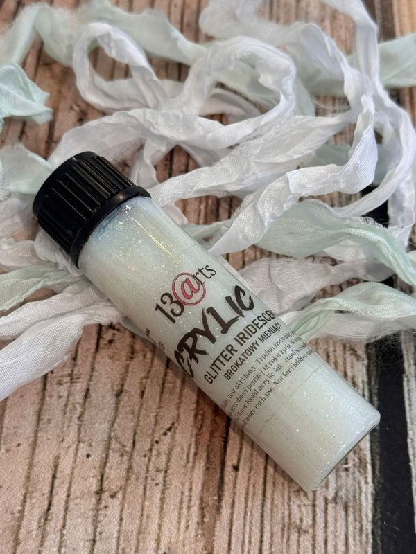 Acrylic Ink Glitter Iridescent – Splatter Brush Bottle 20 ml
