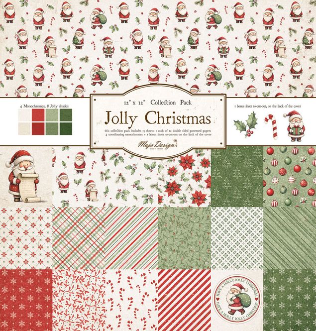 Hovedbilde Jolly Christmas - 12x12