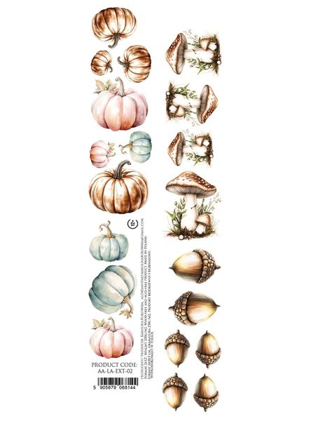 Lovely Autumn 02 - Paper 30x5 cm – AA-LA-EXT-02