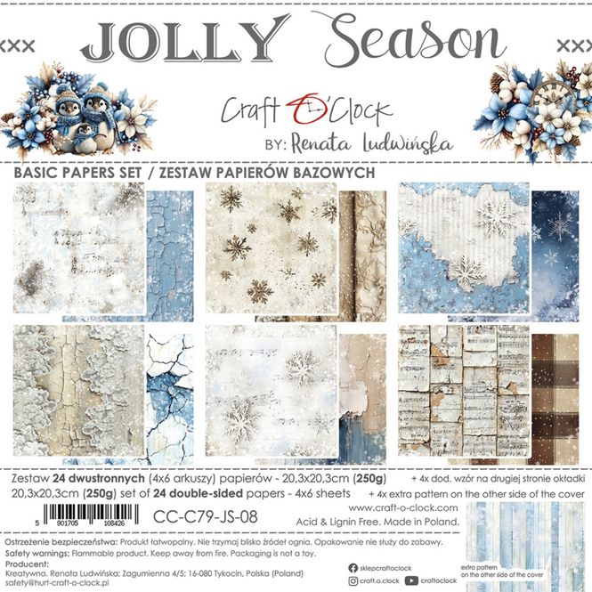 Hovedbilde Jolly Season 8x8 Inch Basic ...