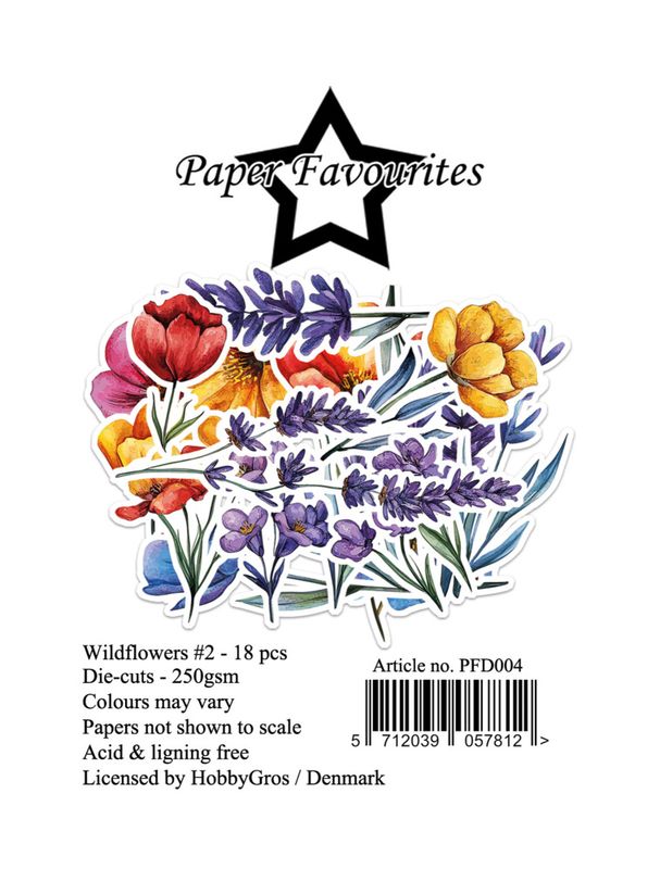 Die-Cuts Wildflowers #2 26,75
