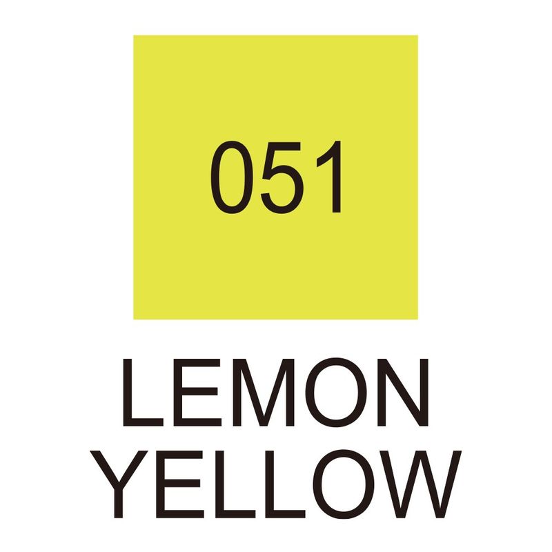 ZIG Clean Color Real Brush 051 Lemon yellow 