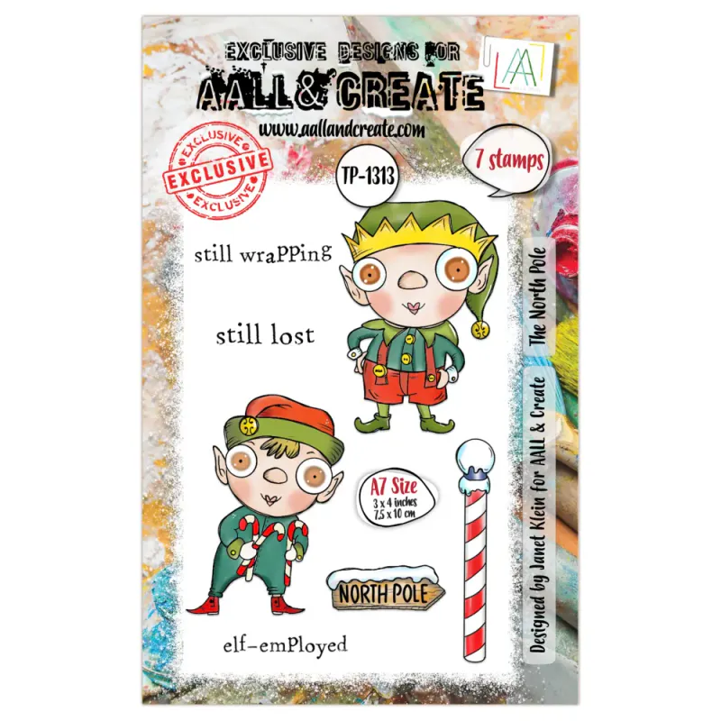 #TP-1313 - A7 STAMP SET - THE NORTH POLE