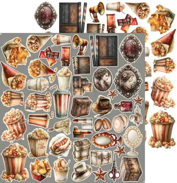 SILVER SCREEN MAGIC - EXTRAS SET - CINEMA