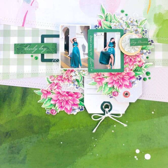 Hovedbilde Artistic Dahlia - Washi tape