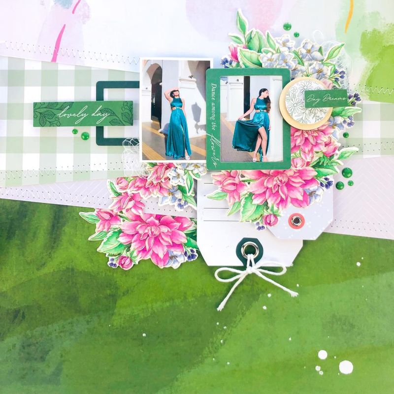 Artistic Dahlia - Washi tape