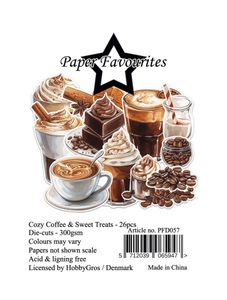 Hovedbilde Die-Cuts A7 Cozy Coffee & ...