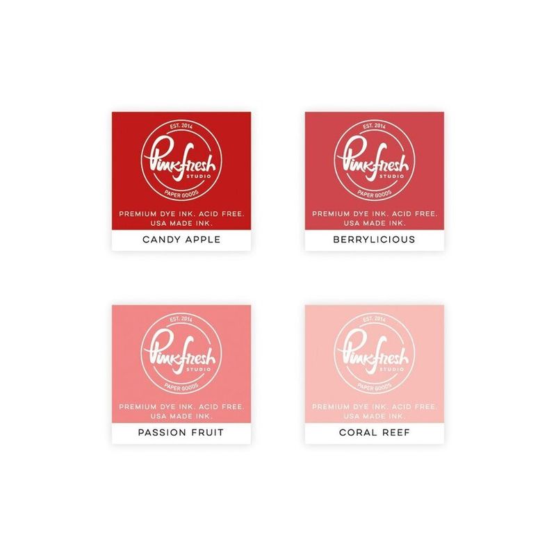 Premium dye ink cube pack : Heartbeat