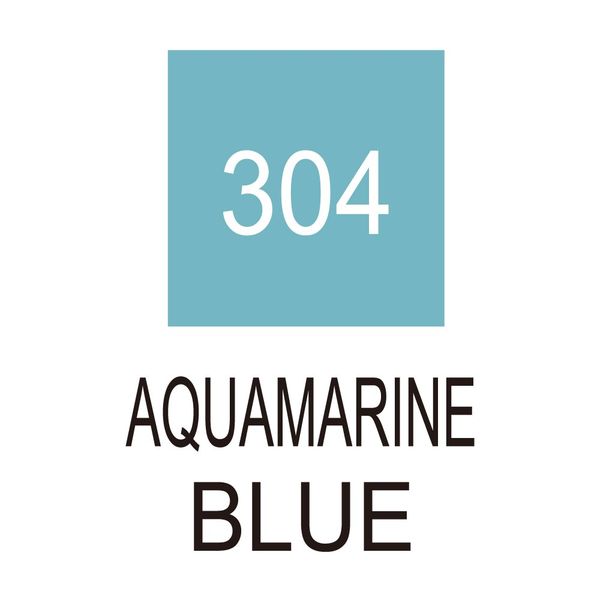 ZIG Clean Color Real Brush 304 Aquamarine Blue