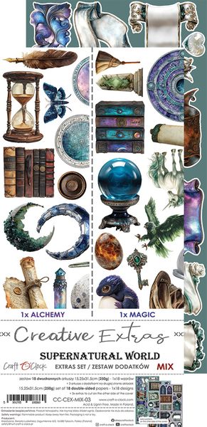 CREATIVE EXTRAS - MIX 03 - SUPERNATURAL WORLD - EXTRAS SET