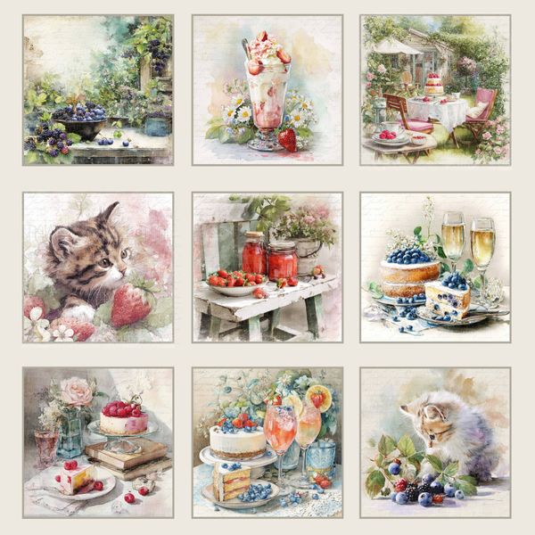 Summer garden - Tags 