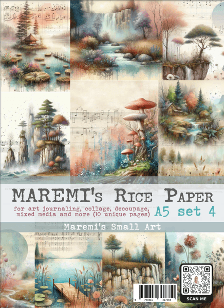 Maremi Rice paper - A5 - Set 4