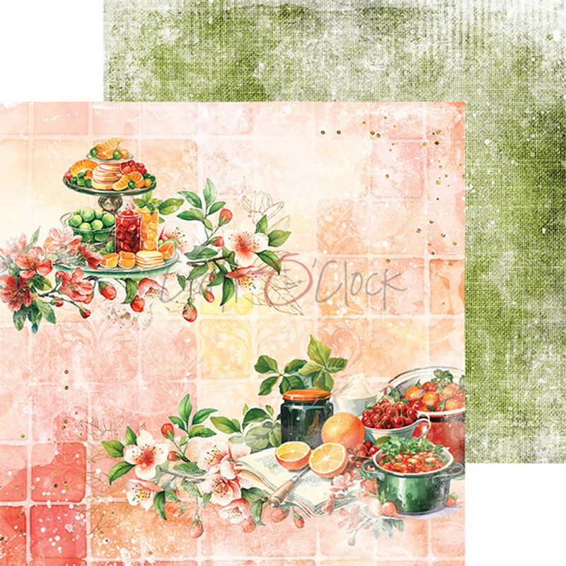 KITCHEN MODE - A SET OF PAPERS 8x8