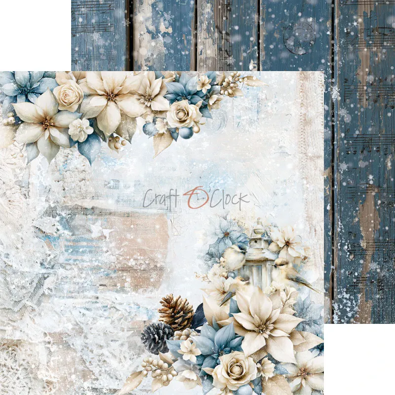 Craft O'Clock - Snow Games - Paper Pack  - 8x8