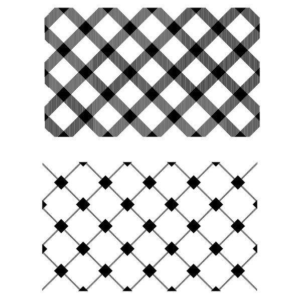 Clear Stamps by 49 and Market Tartan (2pcs) 