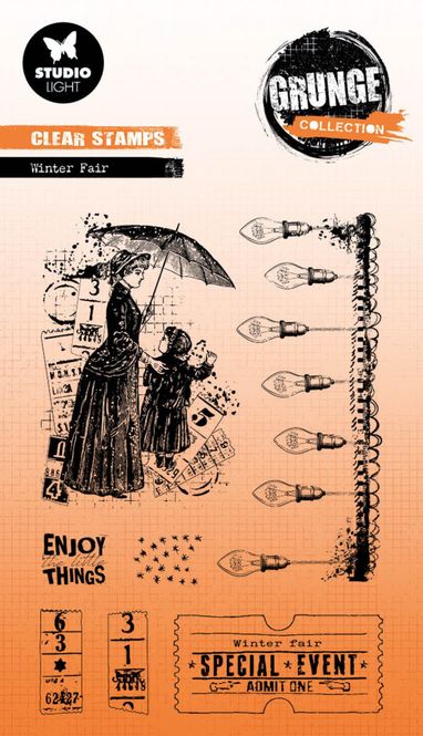 Hovedbilde Winter Fair Grunge Stamp