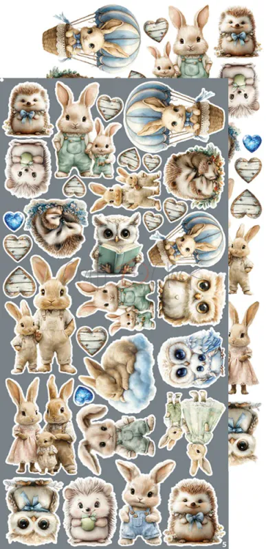 BABY BOY UNIVERSE - EXTRAS SET - FLOWERS & MORE