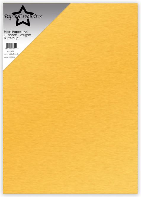 Hovedbilde Pearl Paper A4 Buttercup ...