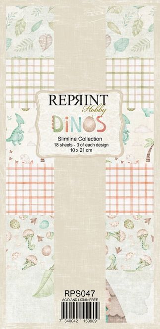 Hovedbilde Dinos Slimline Paper Pack