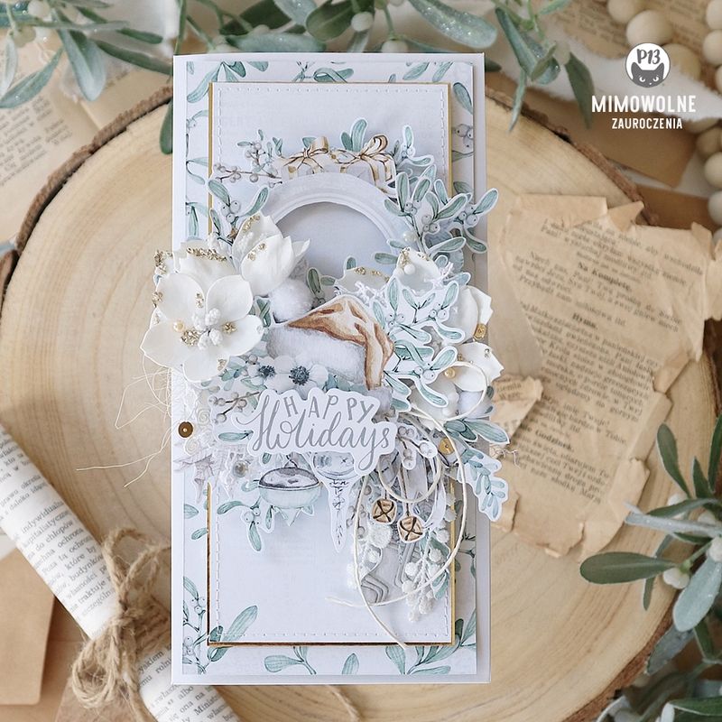 LIGHT CHIPBOARD EMBELLISHMENTS CHRISTMAS CHARM 11