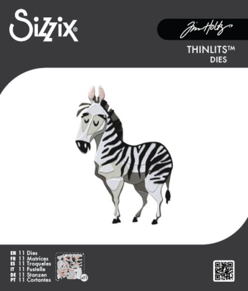 Thinlits Mini Colorize Die Winifred (8pcs) by Tim Holtz 