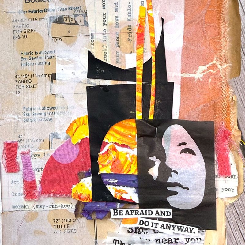 Dina Wakley MEdia Collage Paper Bold 