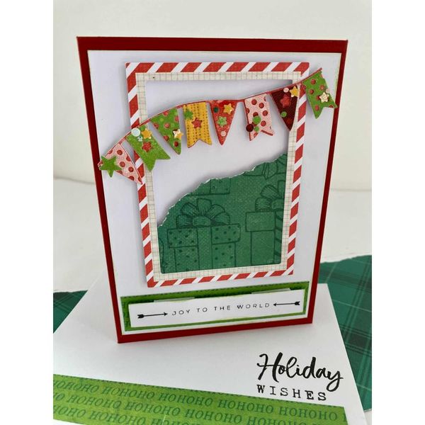 Banner Bash - Sizzix Thinlits Die & A5 Stamp Set By 49 & Market 