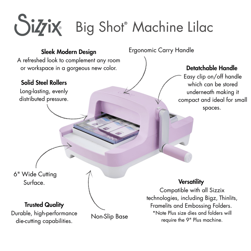 Big Shot Machine Only Lilac 