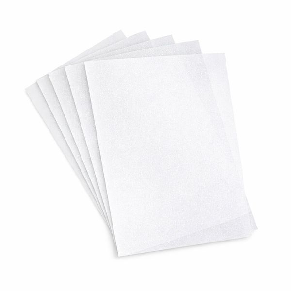 Heavy Vellum A4 Silver White 220g (5pcs) 