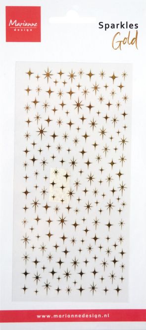 Hovedbilde Decorations Sparkles Gold