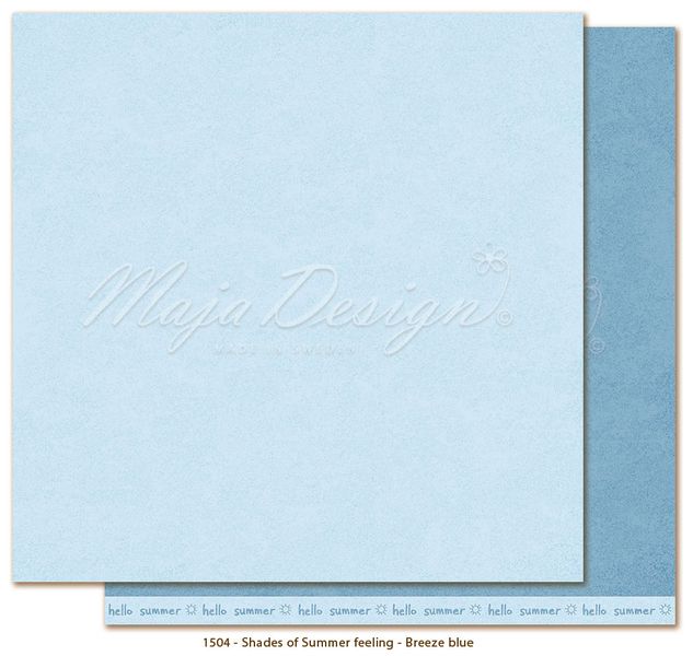 Mono - Summer Feeling - Breeze Blue