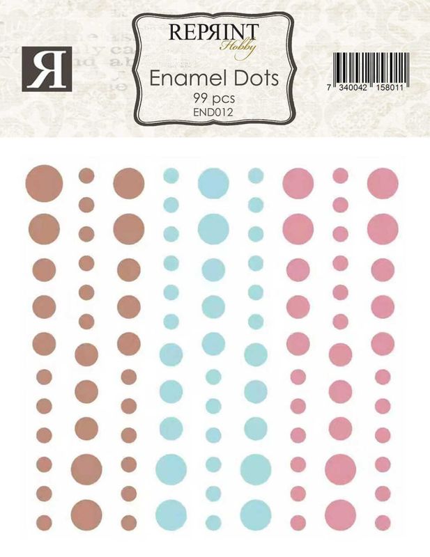 Adhesive Enamel Dots The Pottery Collection