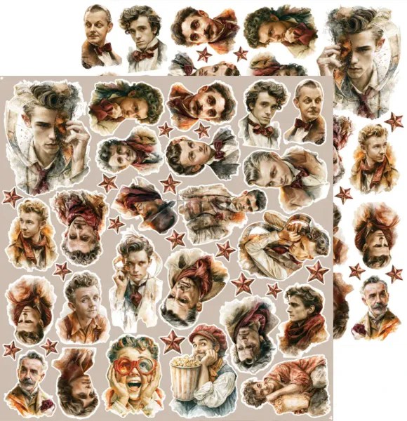 SILVER SCREEN MAGIC - EXTRAS SET - FLOWERS