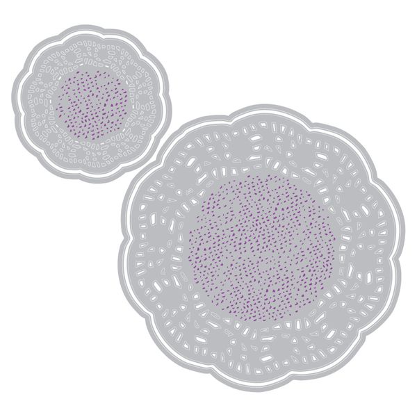 Thinlits Die by 49 & Market Doily Duo