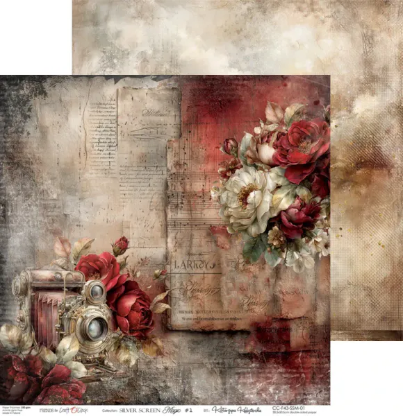 SILVER SCREEN MAGIC - 30,5X30,5CM