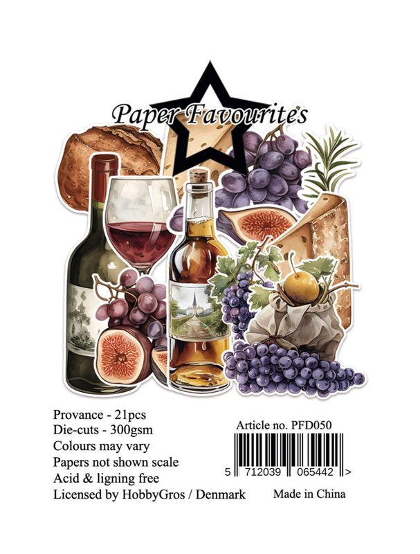 Die-Cuts A7 Provence (21pcs)