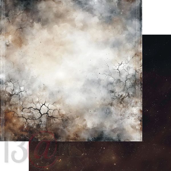 Paper pad GRUNGY WINTER 12x12"