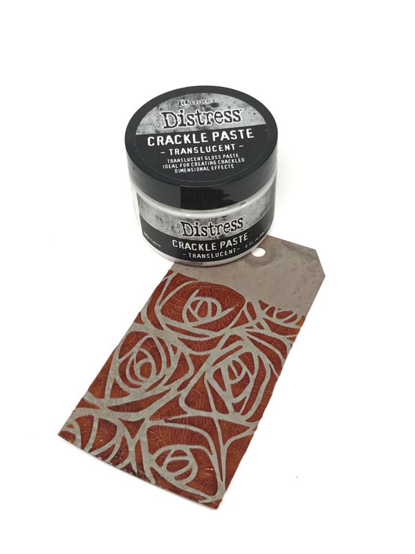 Tim Holtz Distress Crackle Paste - translucent