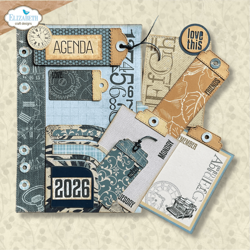 Delightful Discovery Die Rounded Pocket with Tags (2337)