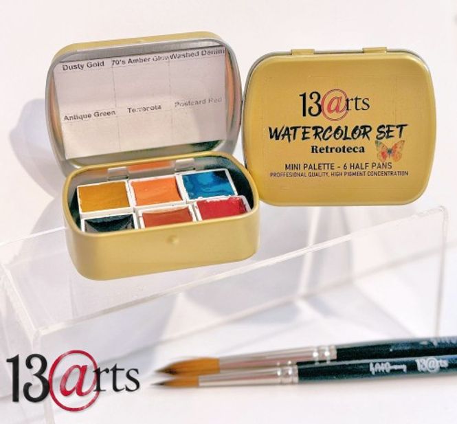Hovedbilde Mini watercolor set - ...