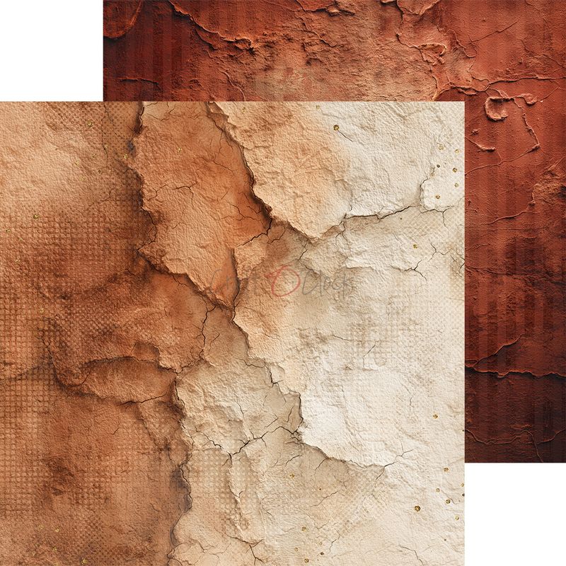 TIM E L E S S G R A C E -   a s e t o f  p a p e r s 2 0,3 x2 0,3 c m -  MIX