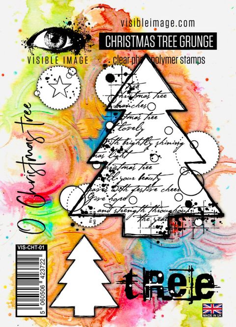 Hovedbilde Christmas Tree Grunge A6 ...