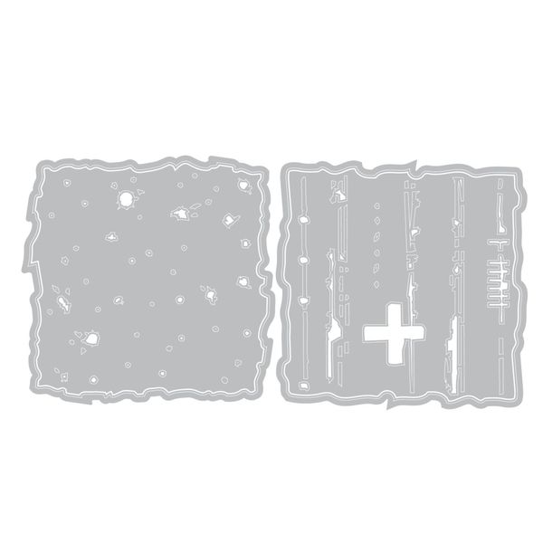 Thinlits Die by Seth Apter Paper Cutz #1 (4pcs)