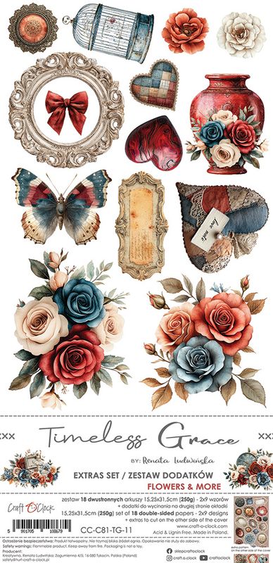 TIMELESS GRACE -EXTRAS set - FLOWERS