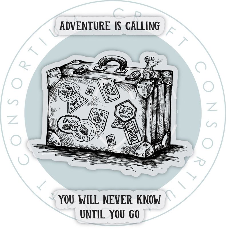 Oliver's Adventures A6 Photopolymer Stamp Set Travel