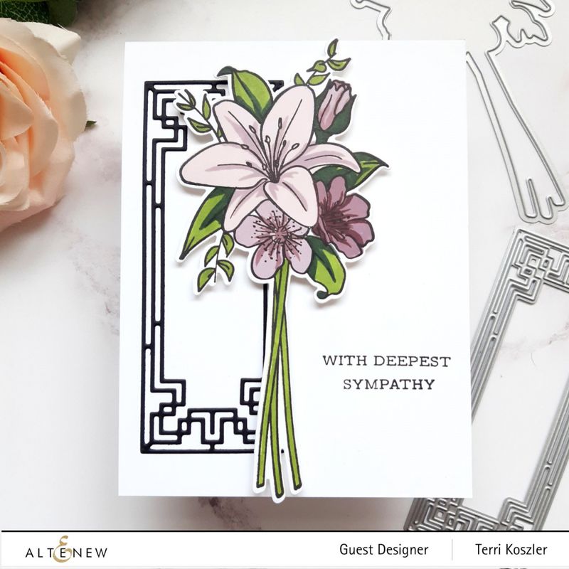 Our Friendship Blooms Stamp Set + Dies + Stensil