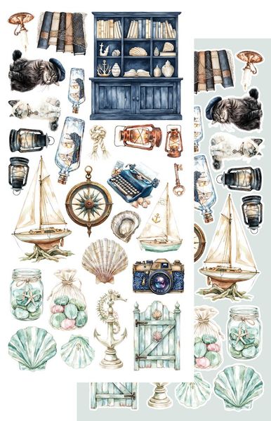 Alchemy of Art Extras to Cut Ocean Blue - 10X – 30,5&times;15 cm